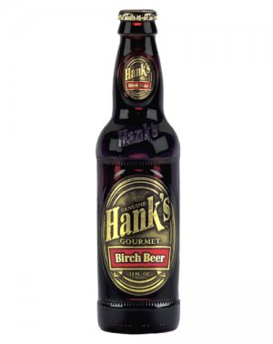 Hank's Premium Birch Beer - 12oz Glass