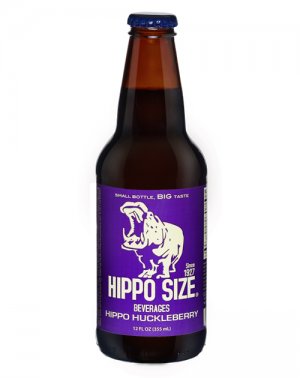 Hippo Size Huckleberry - 12oz Glass
