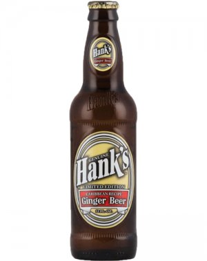 Hank's Premium Ginger Beer - 12oz Glass