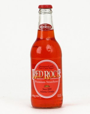 Red Rock Premium Strawberry - 12oz Glass