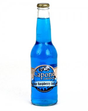 Capone Family Secret Blue Raspberry - 12oz Glass