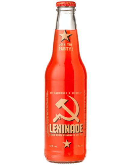 Leninade Soviet Style Lemonade - 12oz Glass - Click Image to Close