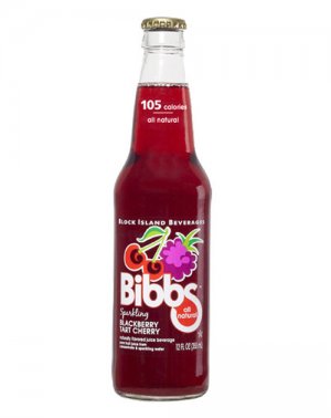 Bibbs Sparkling Blackberry Tart Cherry - 12oz Glass