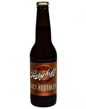 Berghoff Root Beer DIET - 12oz Glass