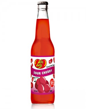 Jelly Belly Sour Cherry - 12oz Glass