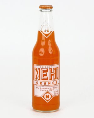 NEHI Orange Soda - 12oz Glass