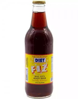 Fiz Root Beer DIET - 12oz Glass