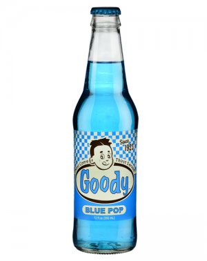Goody Blue Pop - 12oz Glass