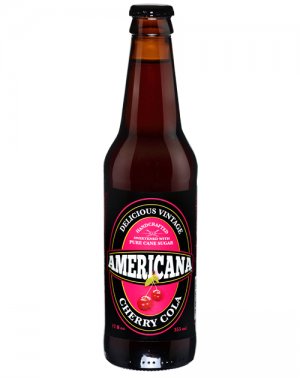 Americana Cherry Cola - 12oz Glass