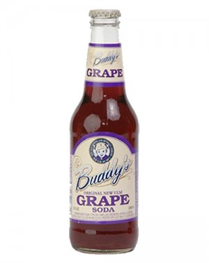 Buddy's Grape Soda - 12oz Glass