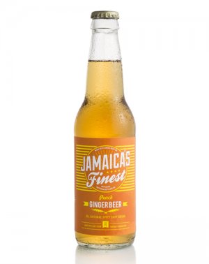 Jamaica's Finest Peach Ginger Beer - 12oz Glass