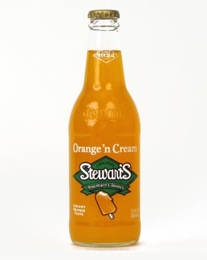 Stewart's Orange N' Cream - 12oz Glass