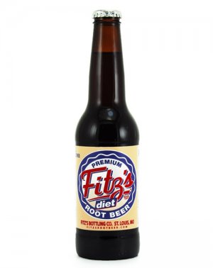 Fitz's Root Beer DIET - 12oz Glass