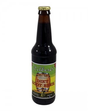Filbert's Old Time Draft Root Beer DIET - 12oz Glass
