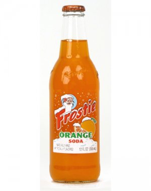 Frostie Orange - 12oz Glass