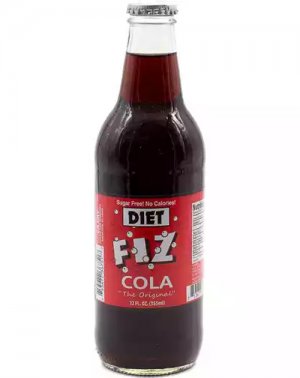 Fiz Cola Diet - 12oz Glass