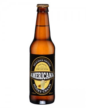 Americana Honey Cream - 12oz Glass