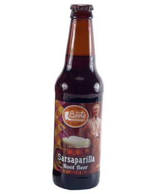 Boots Beverages Sarsaparilla Root Beer Soda - 12oz Glass