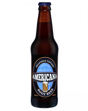 Americana Root Beer - 12oz Glass
