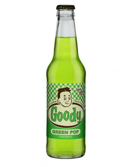 Goody Green Pop - 12oz Glass - Click Image to Close
