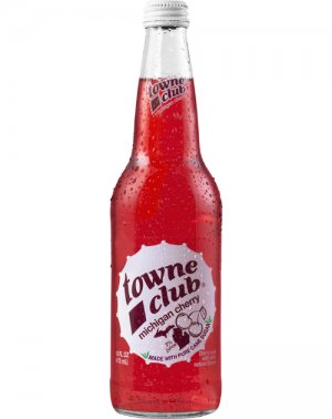 Towne Club Michigan Cherry - 16oz Glass
