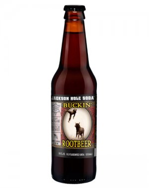 Jackson Hole Buckin' Root Beer - 12oz Glass
