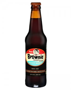 Brownie Caramel Cream Root Beer - 12oz Glass