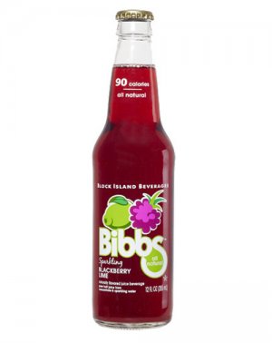 Bibbs Sparkling Blackberry Lime - 12oz Glass