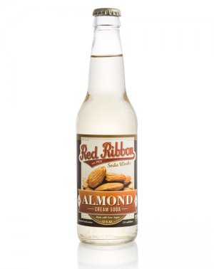 Red Ribbon Almond Cream - 12oz Glass