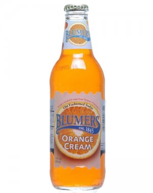 Blumers Orange Cream - 12oz Glass