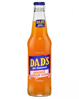 Dad's Orange Cream Soda - 12oz Glass