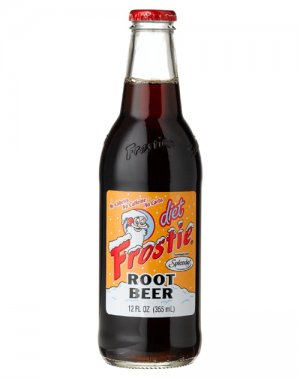 Frostie Root Beer DIET - 12oz Glass