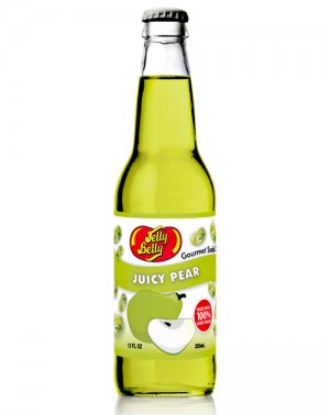 Jelly Belly Juicy Pear - 12oz Glass