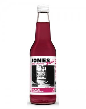 Jones Zilch Black Cherry - 12oz Glass