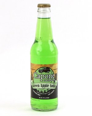 Capone Family Secret Green Apple - 12oz Glass
