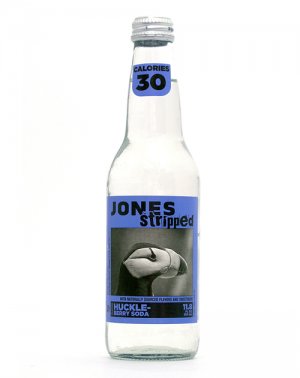 Jones Stripped Huckleberry - 12oz Glass