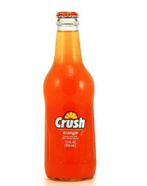 Crush Orange - 12oz Glass