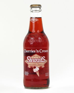 Stewart's Cherries N' Cream - 12oz Glass