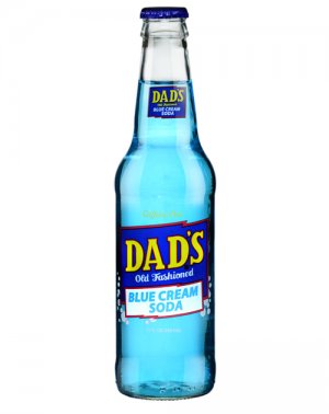 Dad's Blue Cream Soda - 12oz Glass