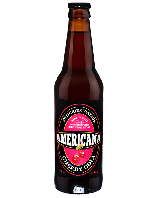 Americana Cherry Cola - 12oz Glass