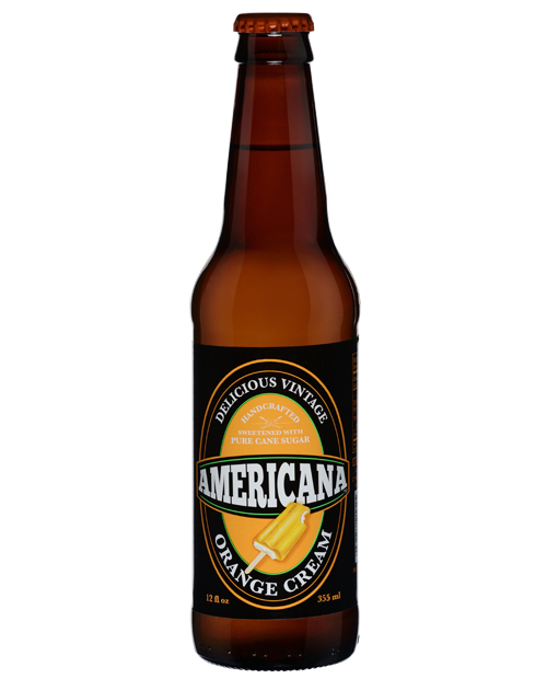 Americana Orange Cream - 12oz Glass