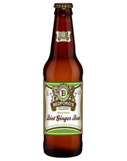 Bedford's Ginger Beer DIET - 12oz Glass