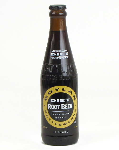 Boylan Bottling Root Beer DIET - 12oz Glass
