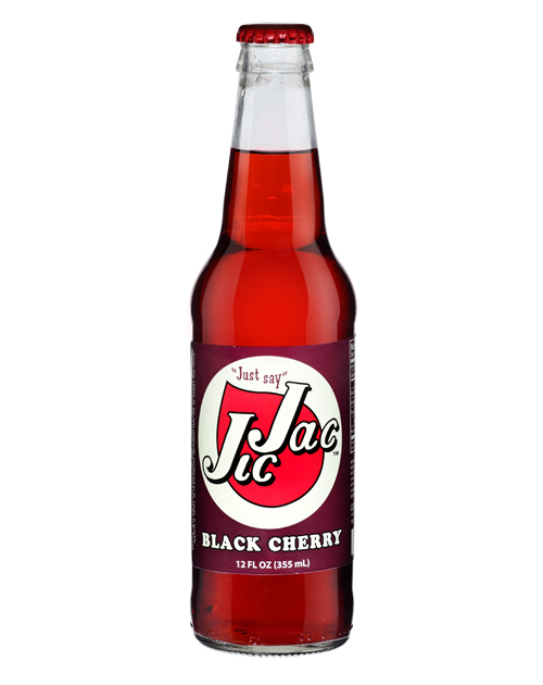 Jic Jac Black Cherry - 12oz Glass