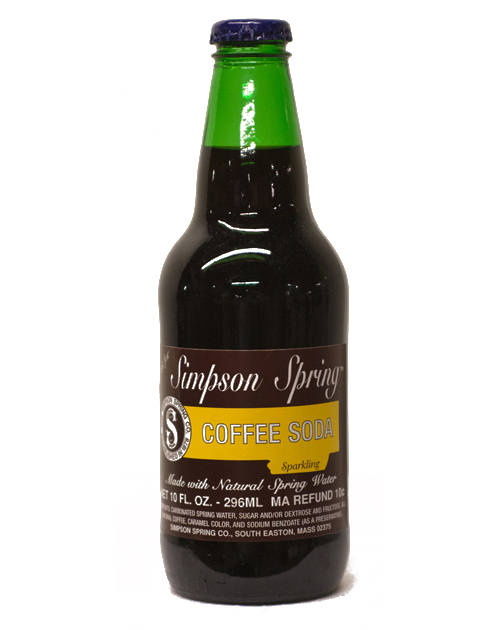 Simpson Spring Coffee Soda - 12oz Glass