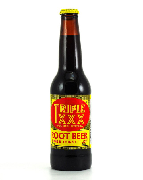 Triple XXX Root Beer - 12oz Glass